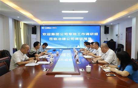 肖玉明到冶建公司開(kāi)展專(zhuān)班工作調(diào)研