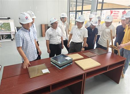 集團公司檢查組到冶建項目開展三季度質量安全綜合大檢查暨勞動競賽項目現(xiàn)場考評