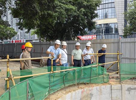 韋克雪到基礎分公司項目開展第三季度安全生產(chǎn)質量綜合大檢查暨“中秋節(jié)”“國慶節(jié)”前安全生產(chǎn)專項檢查